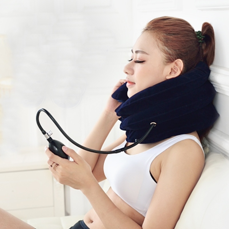 Đai Gối Hơi Trị Liệu Kéo Giãn Đốt Sống Cổ Đai Gối Hơi Trị Liệu Kéo Giãn Đốt Sống Cổ