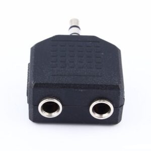 Đầu Chia Jack Tai Nghe, Loa Chuẩn 3.5 Từ 1 Ra 2 Cao Cấp