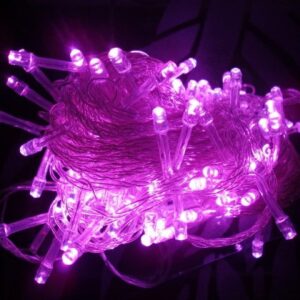 Dây Đèn Led Chớp Màu Tím 4m5 Bóng Tiêu