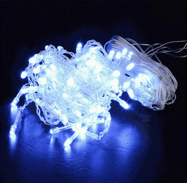 Dây Đèn Led Chớp Màu Trắng 3m5 Bóng Tiêu Dây Đèn Led Chớp Màu Trắng 3m5 Bóng Tiêu