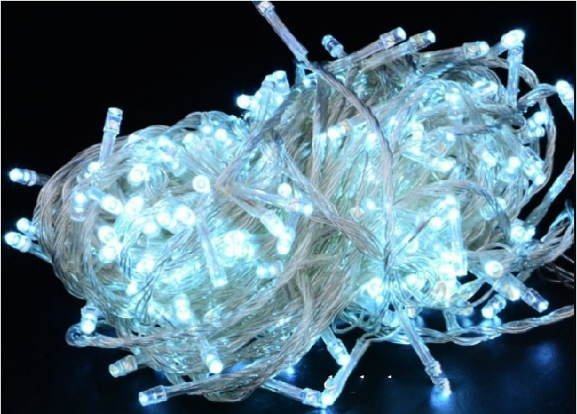 Dây Đèn Led Chớp Màu Trắng 3m5 Bóng Tiêu Dây Đèn Led Chớp Màu Trắng 3m5 Bóng Tiêu