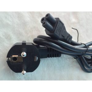 Dây Nguồn 3 Chấu Tròn  Dài 1m2 Dùng Cho Adapter Sạc Laptop Và Các Thiết Bị Điện Tử