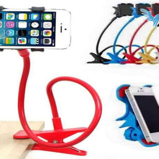 Đế Kẹp Điện Thoại Đuôi Khỉ Xoay 360 Độ