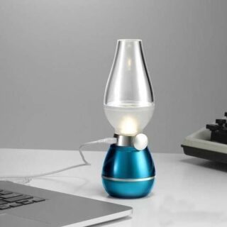 Đèn Dầu Led Cảm Ứng Thổi Bật Tắt Sạc Điện