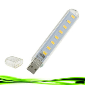 Đèn Led 8 Bóng Siêu Sáng Cắm Cổng Usb