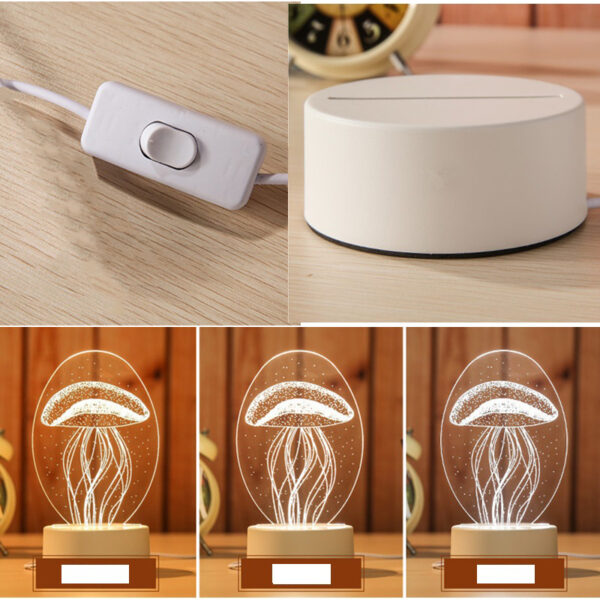 Đèn Ngủ 3D Có Led Nhiều Mẫu Hình Cực Đẹp