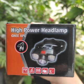 Đèn Pin Đội Đầu 3 Bóng Siêu Sáng Kiểu Máy Ảnh