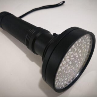 Đèn Pin UV 100 Bóng Led Chuyên Dùng Sấy Keo UV, Sấy Móng, Soi Tiền Giả Loại 18W