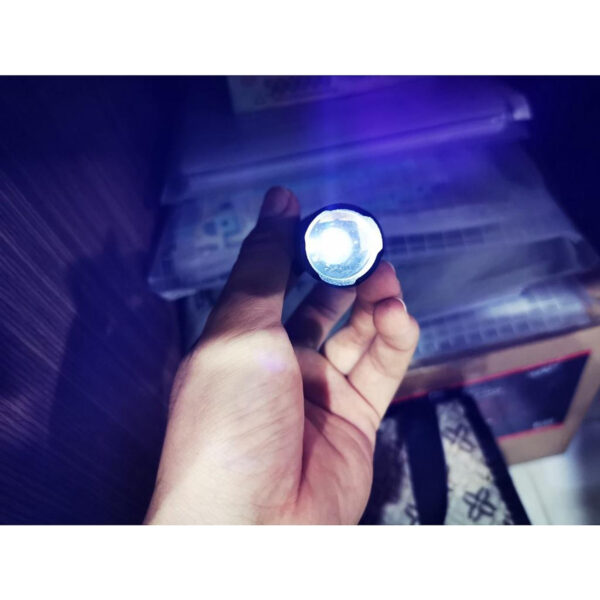 Đèn Pin UV Q5 Bóng Led Chuyên Dùng Sấy Keo UV, Sấy Móng, Soi Tiền Giả