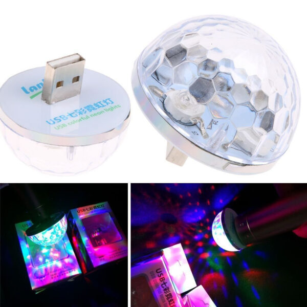 Đèn Vũ Trường Mini Cảm Ứng Theo Nhạc