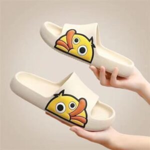 Dép Bánh Mì Quai Ngang Hình Vịt Chống Trượt Đế Đúc