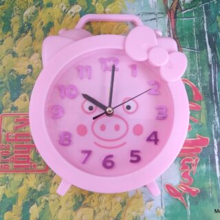 Đồng Hồ Báo Thức Hình Mèo Kitty