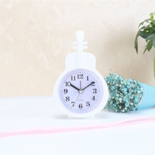 Đồng Hồ Để Bàn Hình Cây Đàn Nhiều Màu