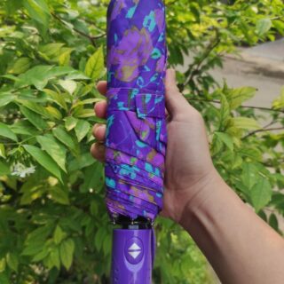 Dù Bấm Xếp 2 Chiều Tự Động Hình Hoa Size 98cm