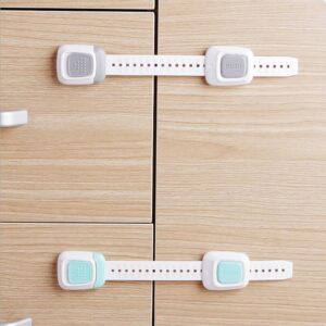 Dụng Cụ Khóa Tủ Có Nút Bấm Và Dây Chỉnh Kích Thước Dài 24cm