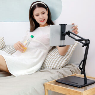 Giá Đỡ Kẹp Máy Tính Bảng, Ipad Để Bàn Khớp Nâng Xoay 360 Độ Đa Năng Vocal Stents