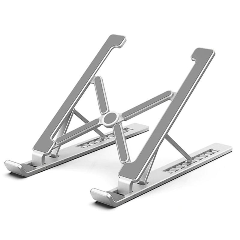 Giá Đỡ Laptop Nhôm Gấp Gọn Chỉnh Độ Cao Giúp Tản Nhiệt Cho MACBOOK IPAD SURFACE