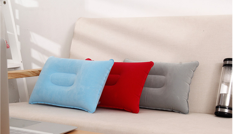 Gối Hơi Du Lich Hình Vuông 38X24Cm