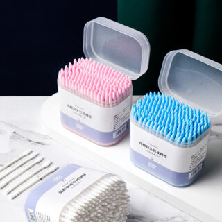 Hộp 200 Cây Tăm Bông Cotton Swabs 2 Đầu Đa Năng