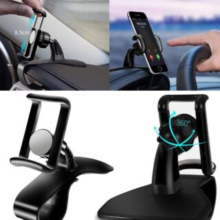Kẹp Điện Thoại Trên Taplo Ô Tô Magnetic Xoay 360 Độ
