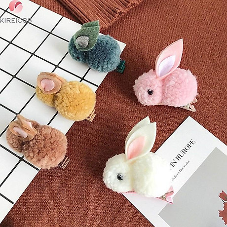 Kẹp Tóc Hình Thỏ Dễ Thương (Màu Ngẫu Nhiên) Kẹp Tóc Hình Thỏ Dễ Thương (Màu Ngẫu Nhiên)