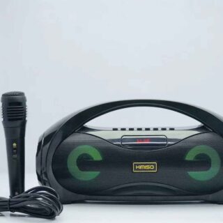 Loa Bluetooth Kimiso KM-S2 Có Led Âm Thanh Stereo Cực Hay Tặng Kèm Mic Và Dây