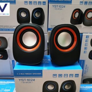 Loa Vi Tính, Laptop 2.0 YST-1024 Nghe Hay Công Suất 5W Có Nút Chỉnh Âm Lượng