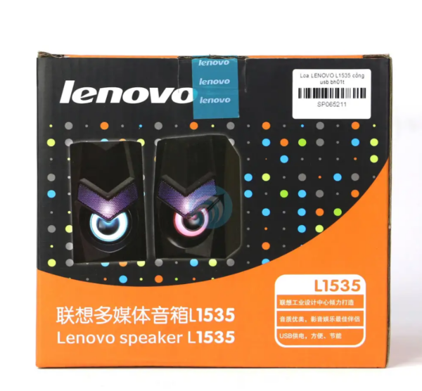 Loa Vi Tính Lenovo  2.0 L1535 Có Led Nghe Hay