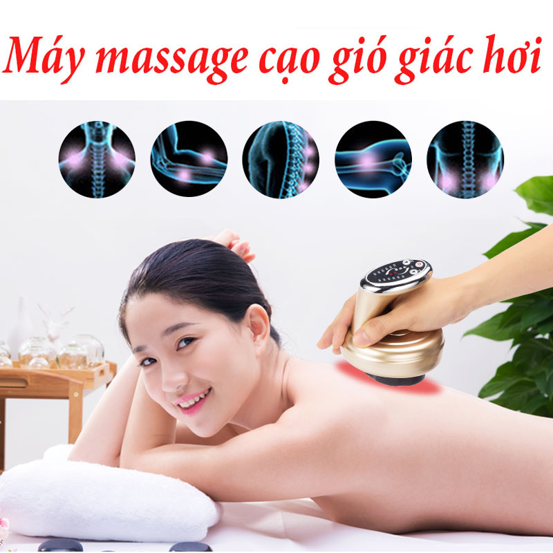 Máy Massage Giác Hơi, Cạo Gió Điện Tử Máy Massage Giác Hơi, Cạo Gió Điện Tử