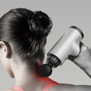 Máy Massage Toàn Thân 6 Chế Độ Facial Gun Dùng Pin Sạc Giúp Giảm Đau Nhức, Căng Thẳng Hiệu Quả