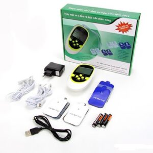 Máy Mát Xa Trị Liệu Xung Điện Kèm 8 Miếng Dán Đa Chức Năng