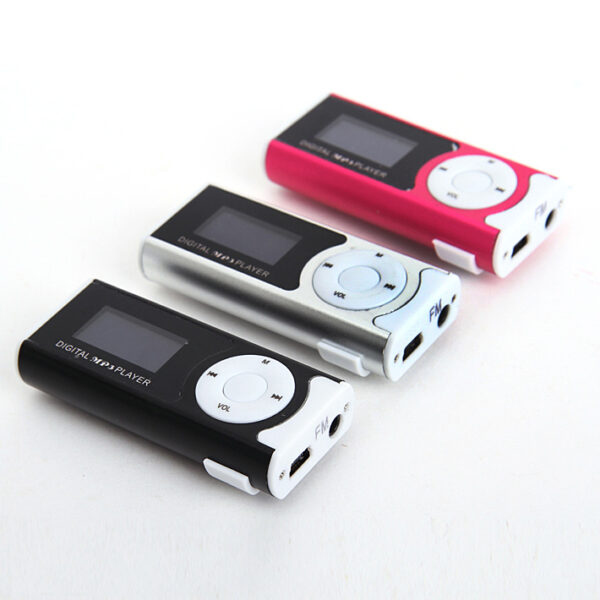 Máy Nghe Nhạc Mp3 Có LCD, Đọc Thẻ Nhớ Và Loa Ngoài Full Box Kèm Tai Nghe