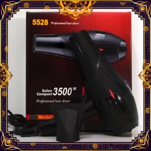 Máy Sấy Tóc 5528 Công Suất Lớn 3500W Ánh Sáng Xanh Nano Kèm Đầu Thổi