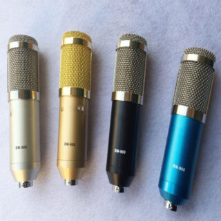Micro Thu Âm Chuyên Nghiệp BM-900 Hát Cực Hay Full Phụ Kiện