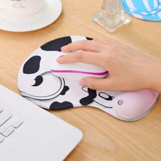 Miếng Lót Chuột Silicon Hình Thú Có Đệm Cổ Tay Loại Tốt