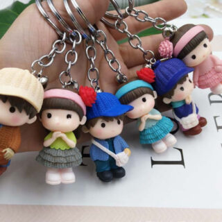 Móc Khóa Hình Cô Gái Dễ Thương