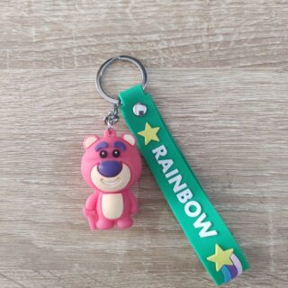 Móc Khoá Hình Gấu RainBow Dễ Thương