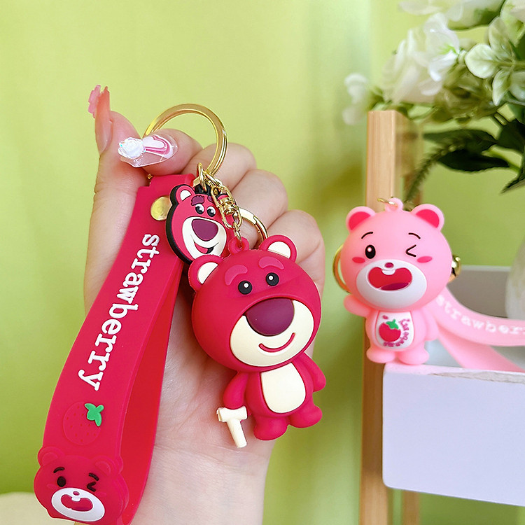 Móc Khoá Gấu Hồng