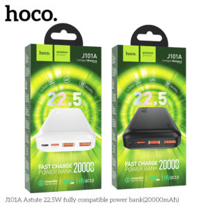 Pin Sạc Dự Phòng Hoco Sạc Nhanh J101A  PD20W QC3.0 20000Mah 22.5W