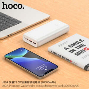 Pin Sạc Dự Phòng Hoco Sạc Nhanh J80A PD20W QC3.0 20000Mah 22.5W