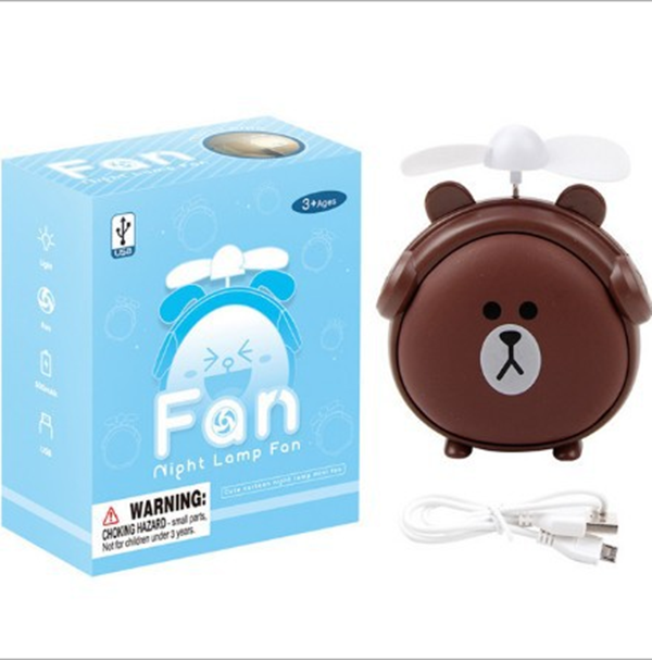 Quạt Mini Để Bàn Hình Thú Dễ Thương