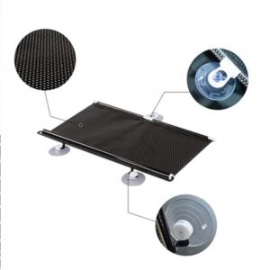 Rèm Che Chống Nắng Ô Tô Thông Minh Cuộn Phản Quang 40x60cm Kèm Nút Hít Kính