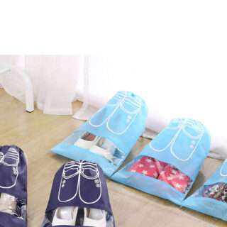 Set 10 Túi Đựng Giày Có Dây Rút 44x32cm