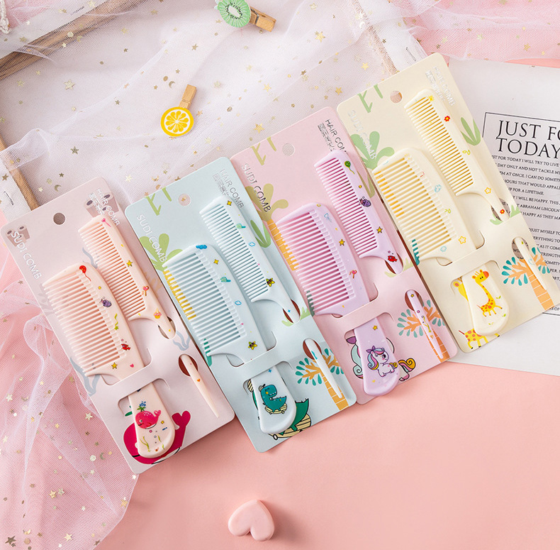 Combo 2 Lược Chải Tóc 872 Hình Thú Dễ Thương Combo 2 Lược Chải Tóc 872 Hình Thú Dễ Thương