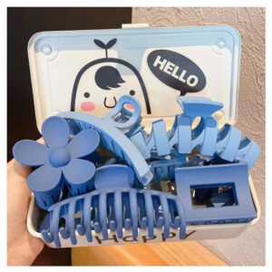 Sét 8 Kẹp Tóc Size To Phong Cách Hàn Quốc