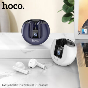 Tai Nghe Bluetooth Hoco TWS EW32 V5.3 Cực Hay Pin 4h Có LCD