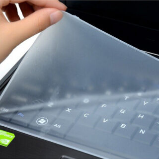 Tấm Phủ Bàn Phím Silicon Cho Laptop 15, 16 Inches Chống Bụi, Chất Lỏng Cực Tốt