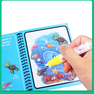 Tập Tô Màu Ma Thuật Magic Water Cho Bé Kèm Bút