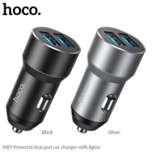 Tẩu Sạc Nhanh Xe Hơi Hoco ME9 2 Cổng USB 2.4A