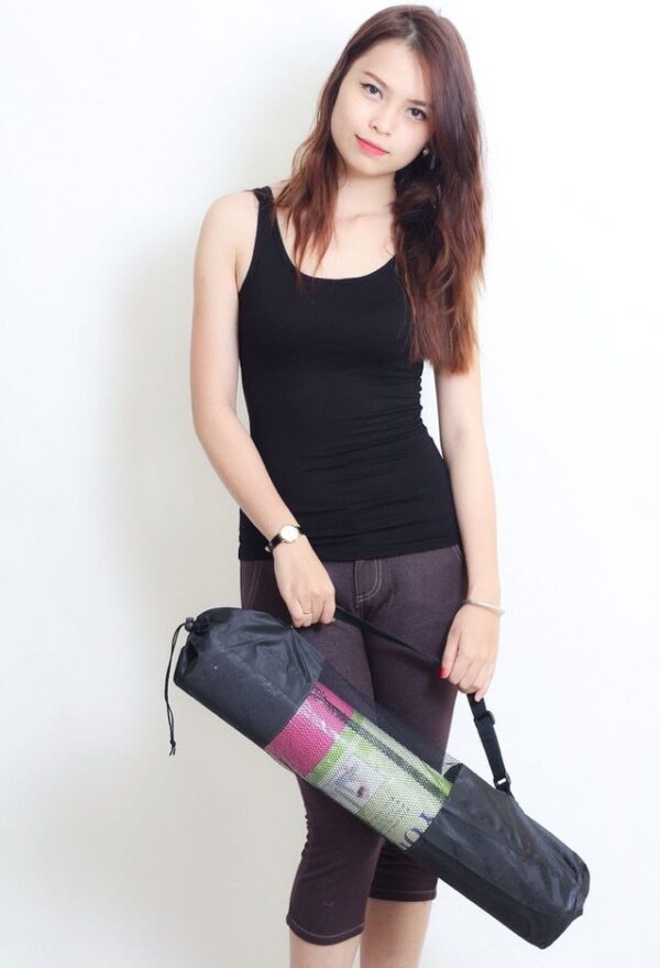 Thảm Tập Yoga Dày 5 Ly 173X61 Kèm Túi Đựng Thảm